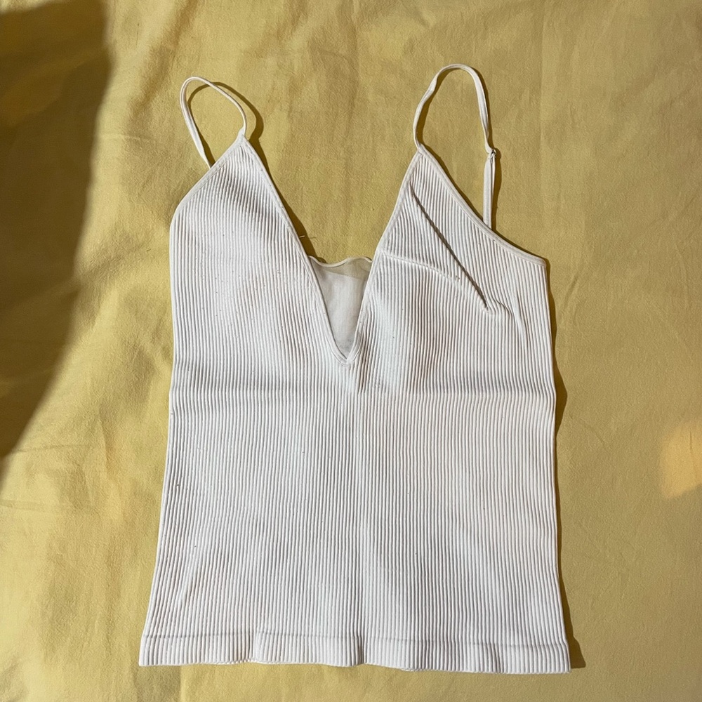 FREE PEOPLE | Ribbed Stretch Top